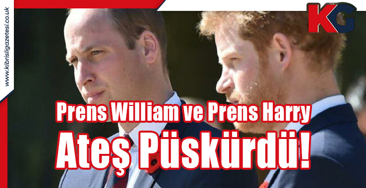 Prens William ve Prens Harry Ateş Püskürdü!
