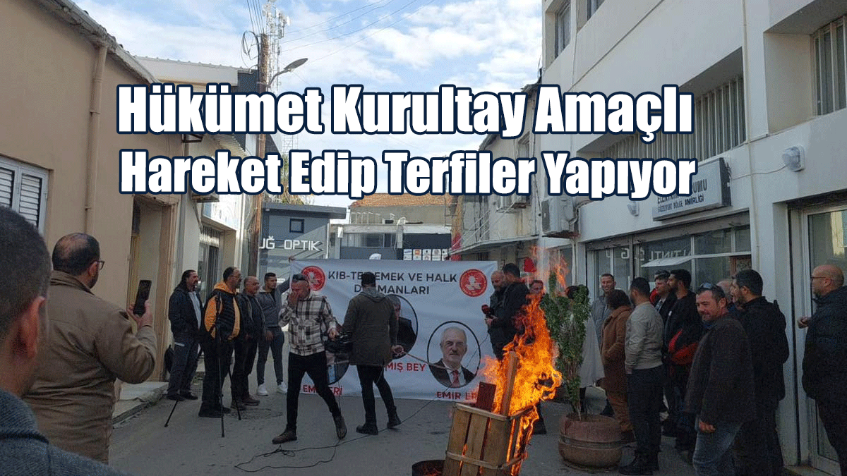 Ahmet Tuğcu, Güzelyurt’ta konuştu: Hükümet Kurultay Amaçlı Hareket Edip, Terfiler Yapıyor