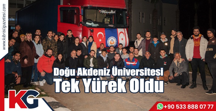 Doğu Akdeniz Üniversitesi Tek Yürek Oldu