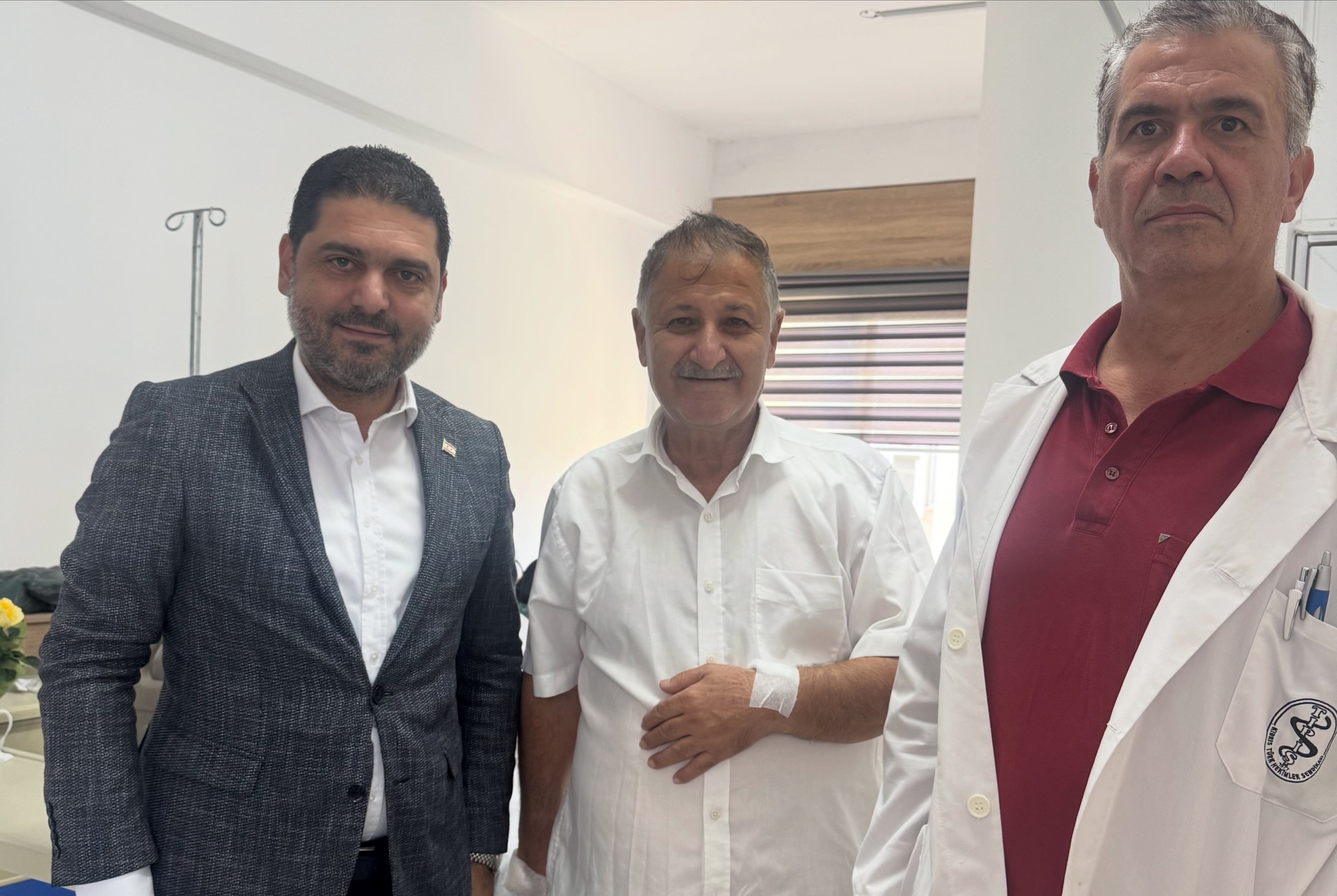 Kalp pili operasyonu geçiren Ali Pilli taburcu oldu