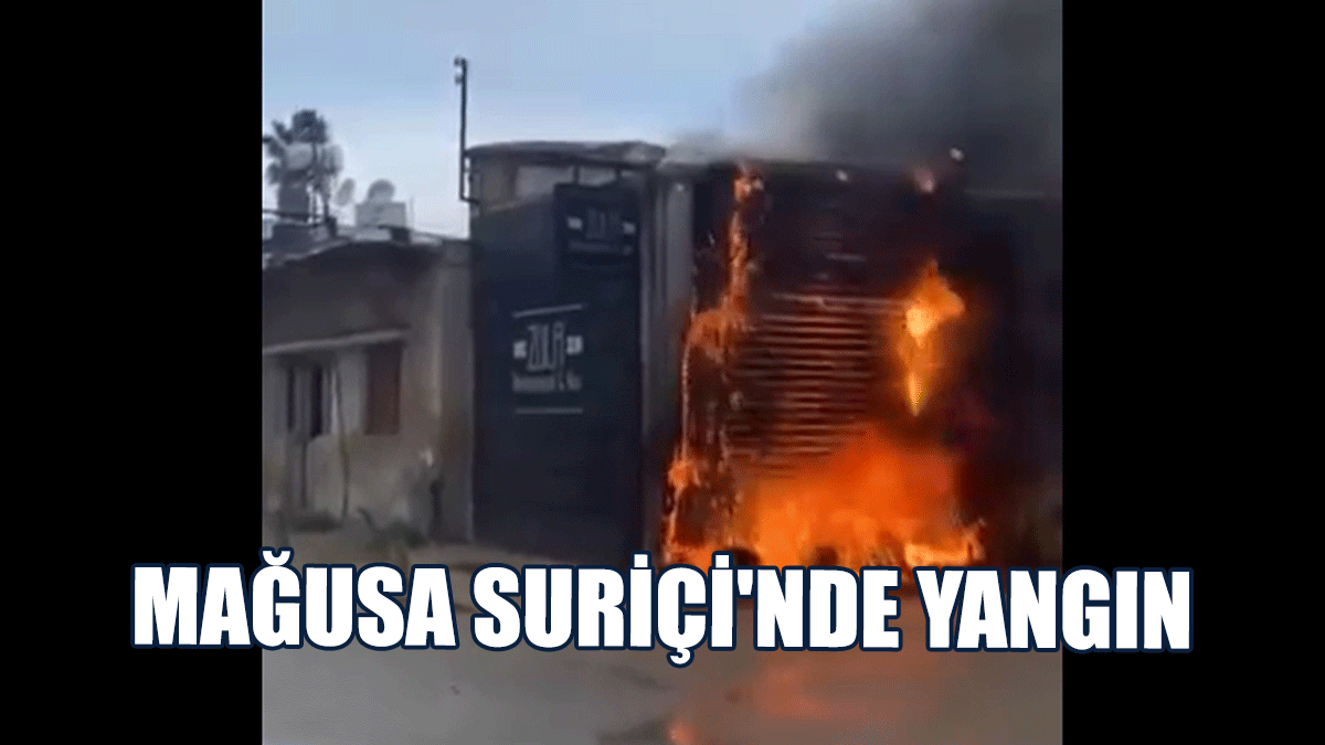 Mağusa Suriçi'nde Yangın