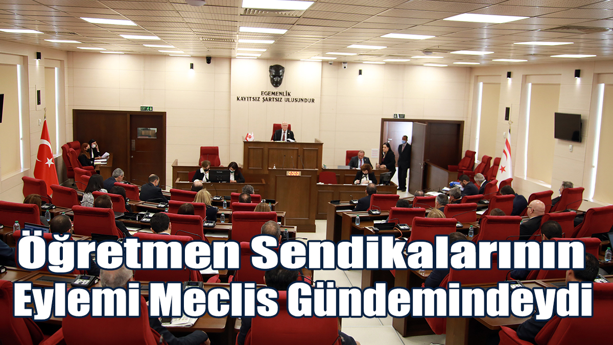 Öğretmen Sendikalarının Eylemi Meclis Gündemindeydi