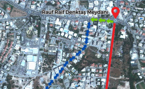 Girne – Lefkoşa yolu kısmi olarak kapatılacak