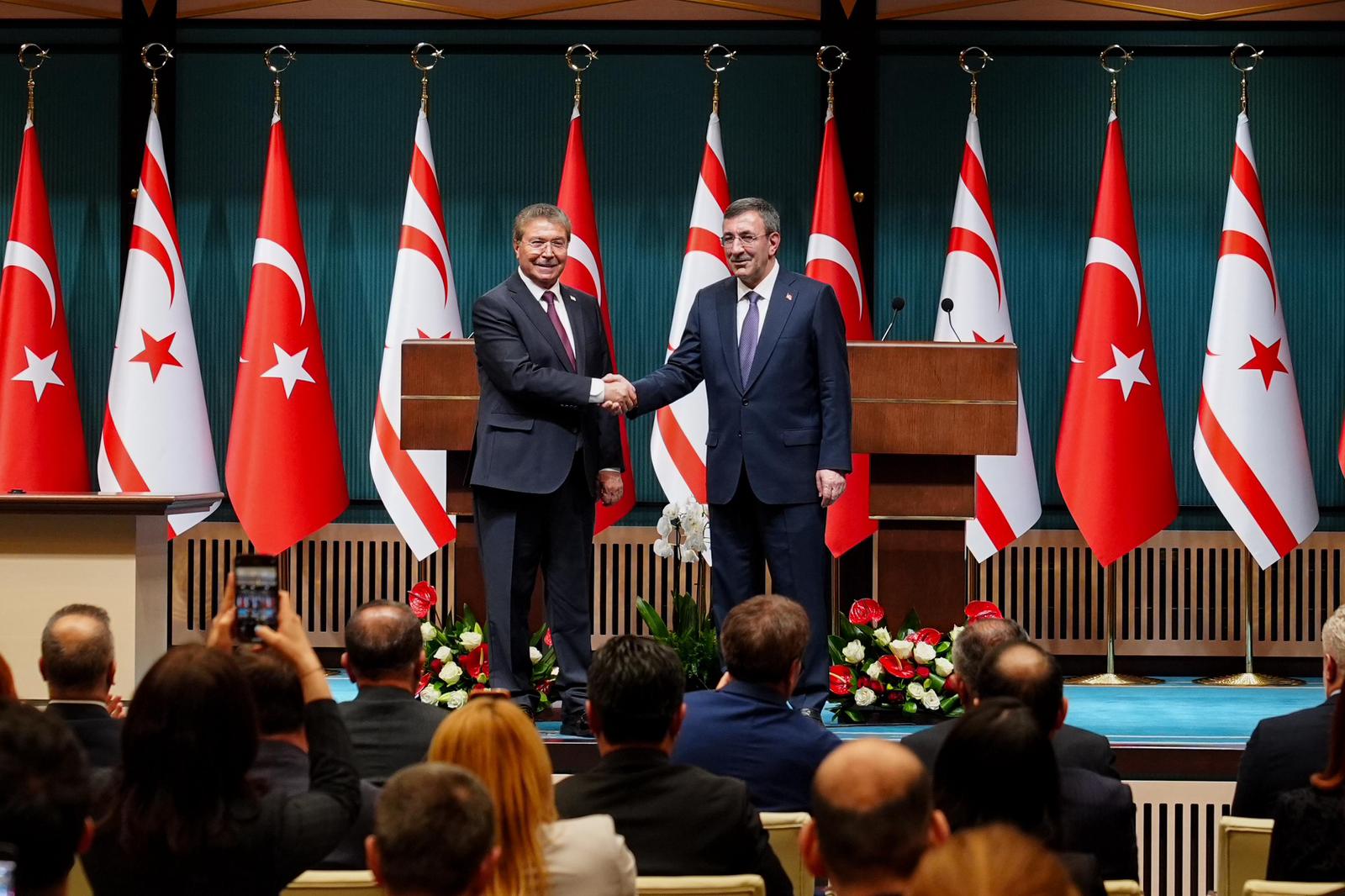 TC Cumhurbaşkanı Yardımcısı Yılmaz: “Tarihi bir rekor kırıyoruz”