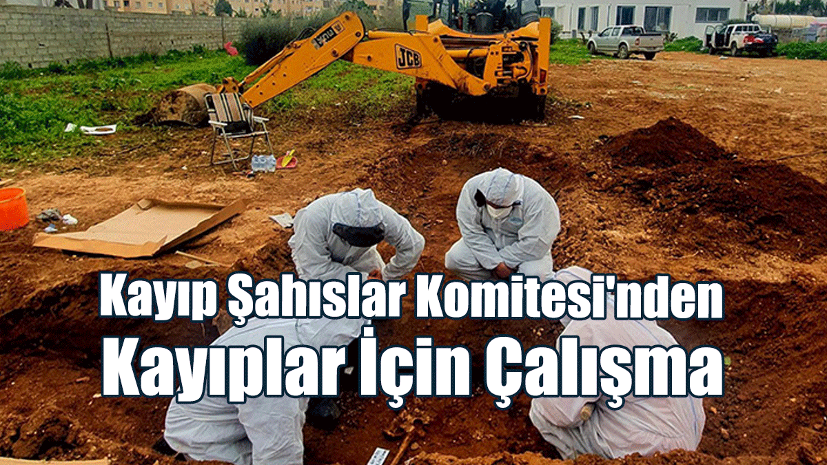 Kayıp Şahıslar Komitesi'nden Kayıplar İçin Çalışma