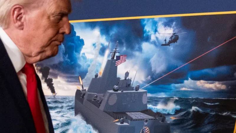 Trump, "Altın Filo" için yeni nesil savaş gemisi üretimine başlayacaklarını açıkladı