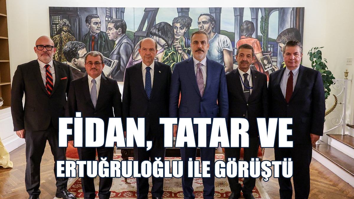 Fidan, Tatar Ve Ertuğruloğlu İle Görüştü