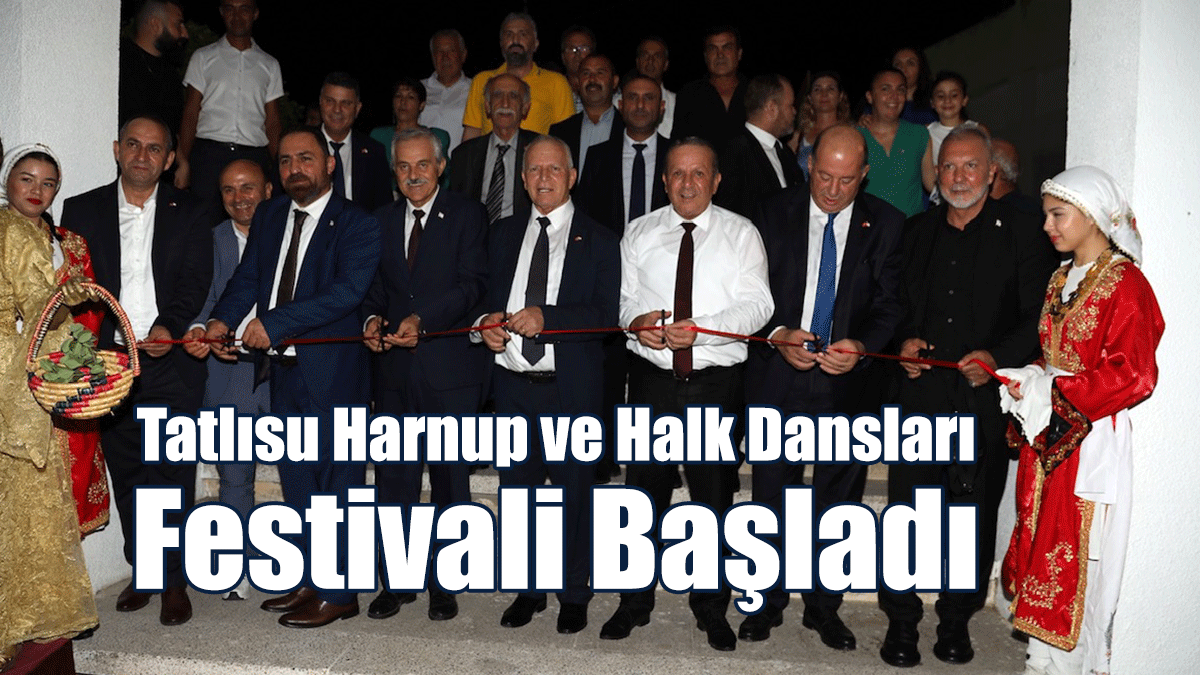Tatlısu Harnup ve Halk Dansları Festivali Başladı