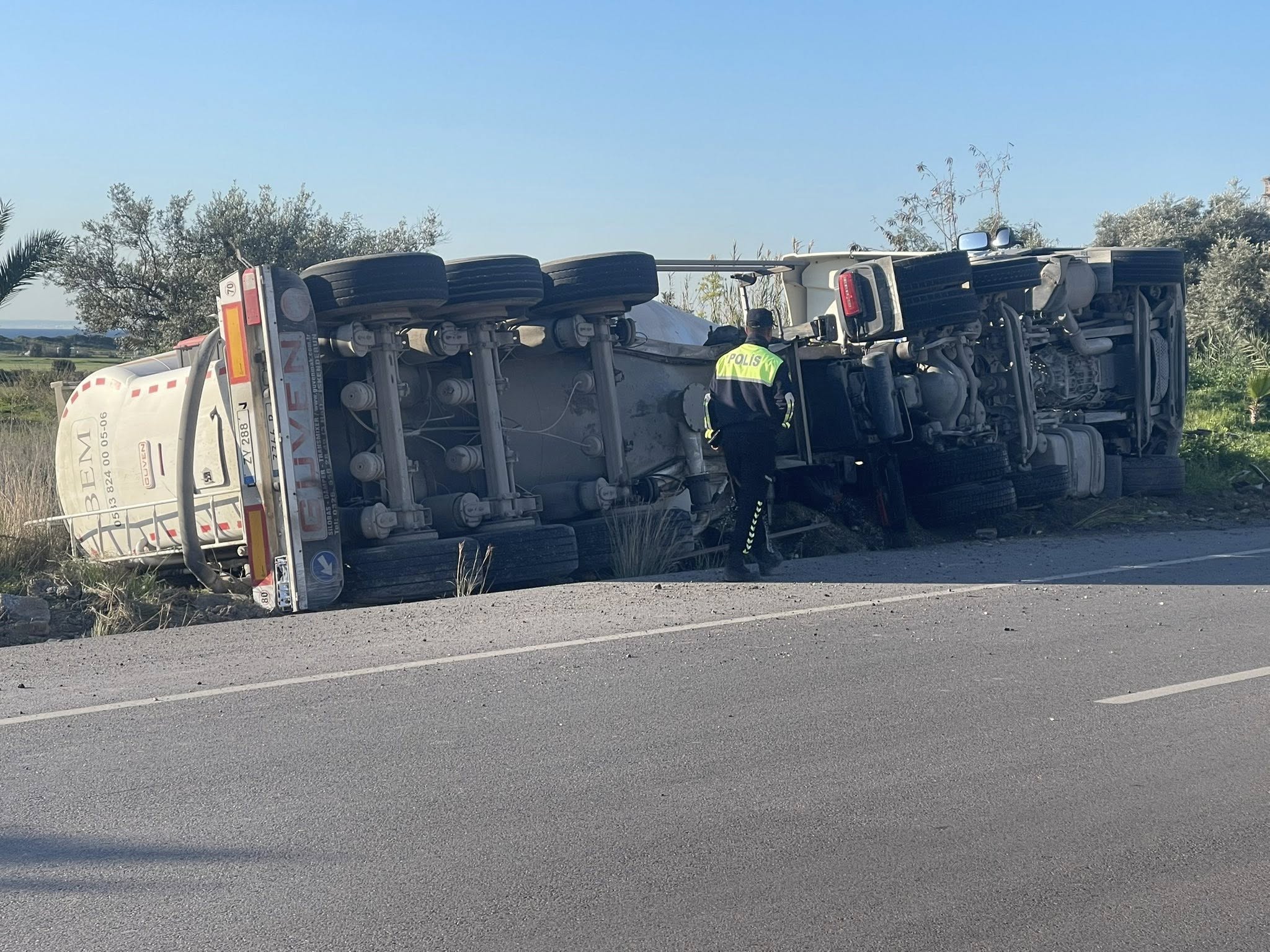 Feci kaza ucuz atlatıldı