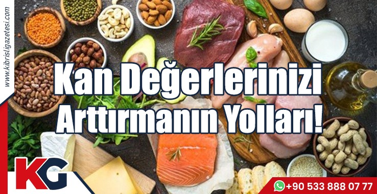 Kan Değerlerinizi Arttırmanın Yolları!