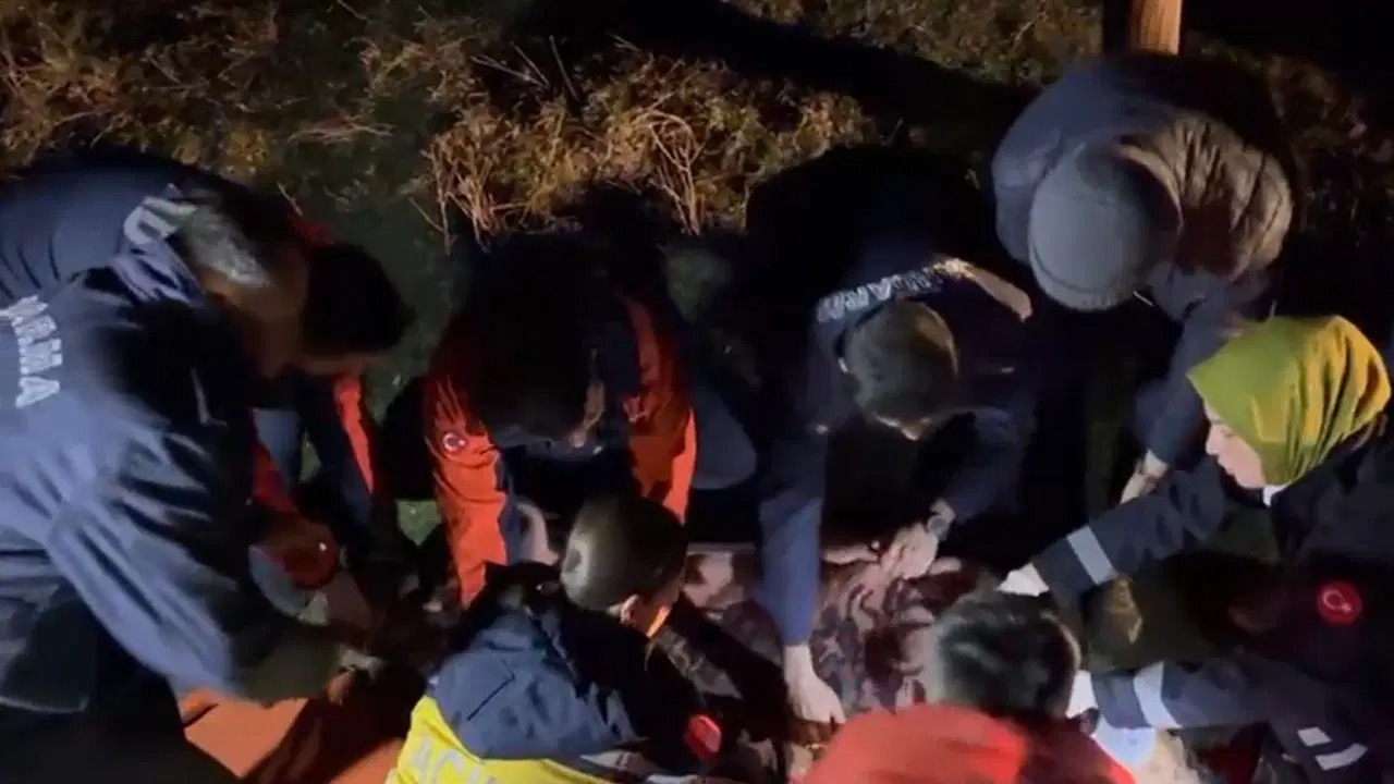 Kayıp olarak aranan kadın, donmak üzereyken bulundu