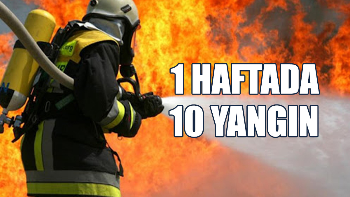 Yangınlarda Toplam Zarar 929 Bin TL…