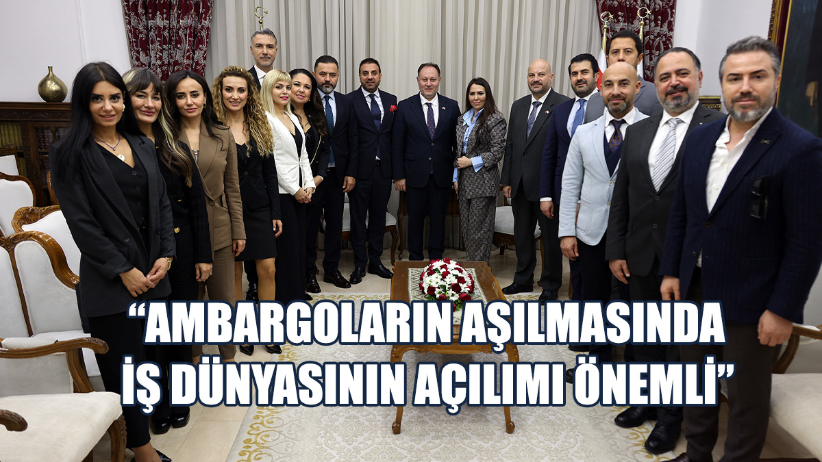 Öztürkler, Tüm Global İş Dünyası Derneği Heyetini Kabul Etti