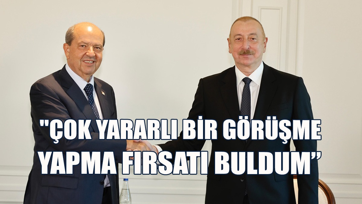 Tatar, Aliyev İle Görüştü