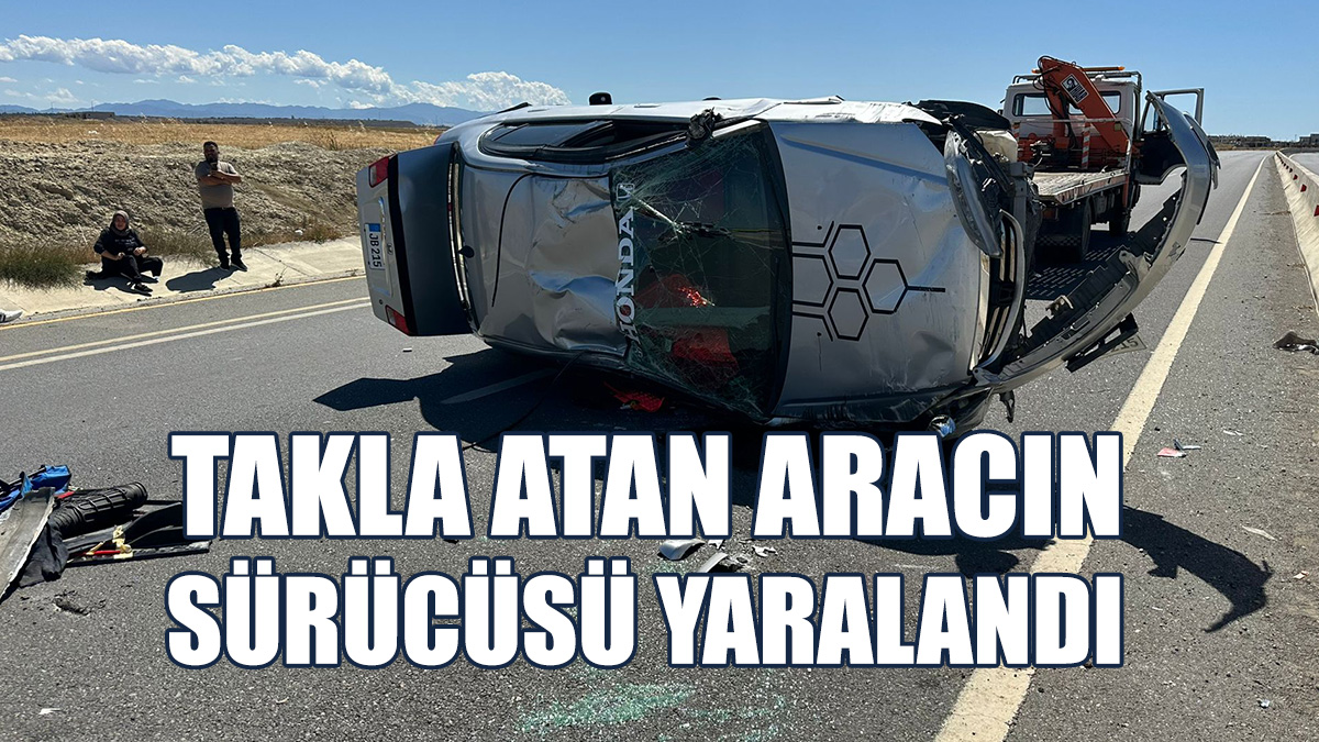 Gönyeli-Yenikent Çevre Yolunda Kaza