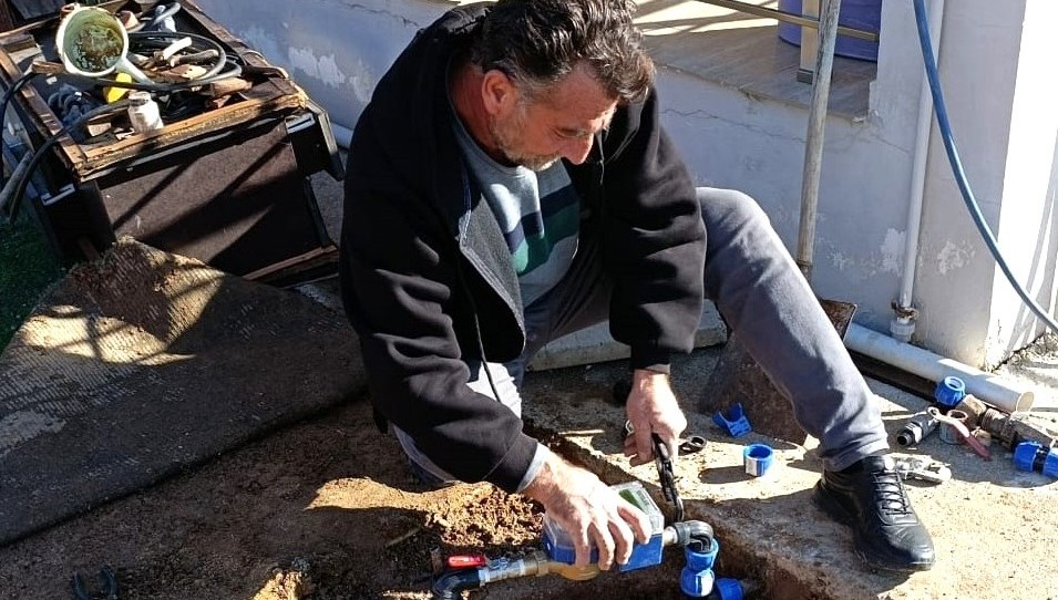 Erenköy-Karpaz Belediyesi’ne bağlı köylerde yeni akıllı sayaçlar takılmaya başladı