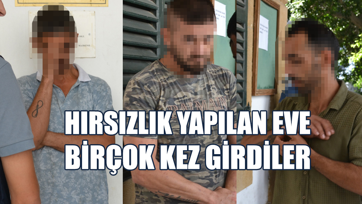 4 Hırsızlık Zanlısı Da Tutuksuz Yargılanacak