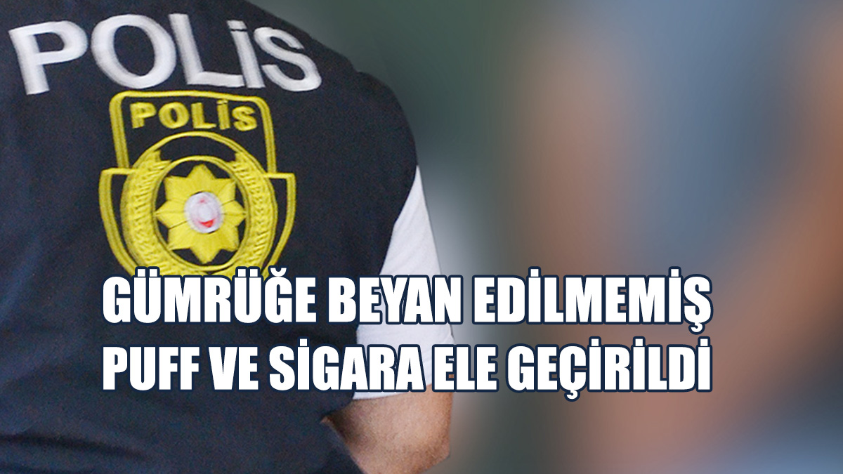 Gönyeli ve Gemikonağı'nda Gümrüksüz Mal Tasarrufu