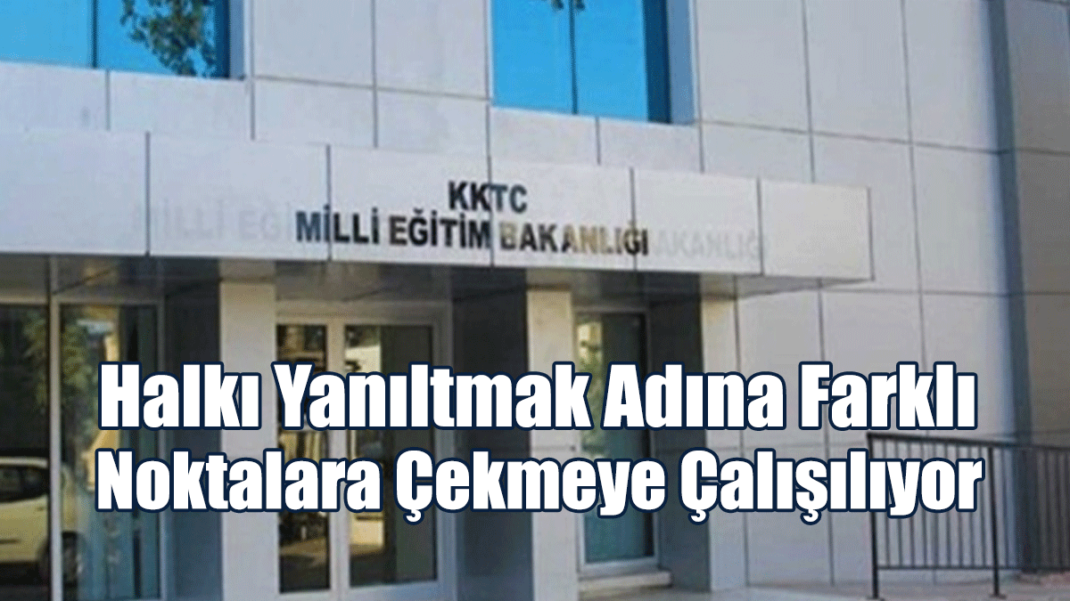 Milli Eğitim Bakanlığı’ndan CTP Milletvekili Devrim Barçın’a Eleştiri