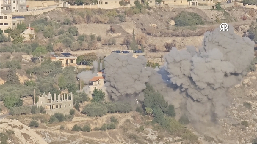 İsrail ordusu, Lübnan'ın güneyine hava saldırıları başlattı