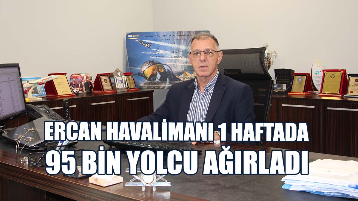 Ercan Havalimanı, 2025’in İlk Günü 121 Uçağa Hizmet Verdi