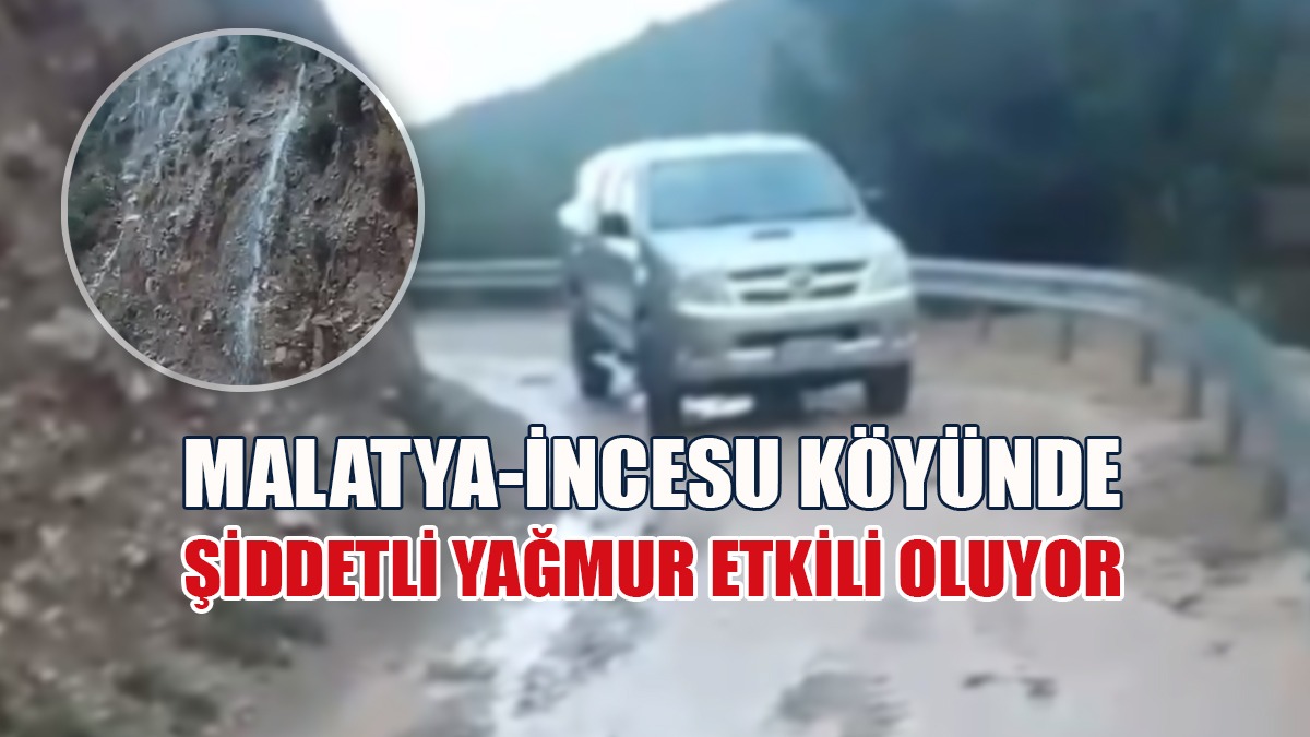 Şelale Bölgesinde Dağdan Taşlar Düşüyor