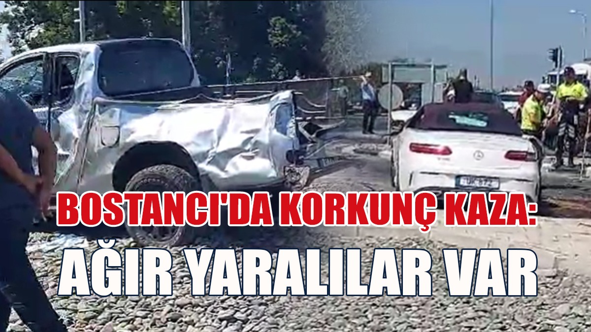 Güzelyurt’ta Bostancı Trafik Işıklarında Kaza: Biri Ağır, Üç Yaralı