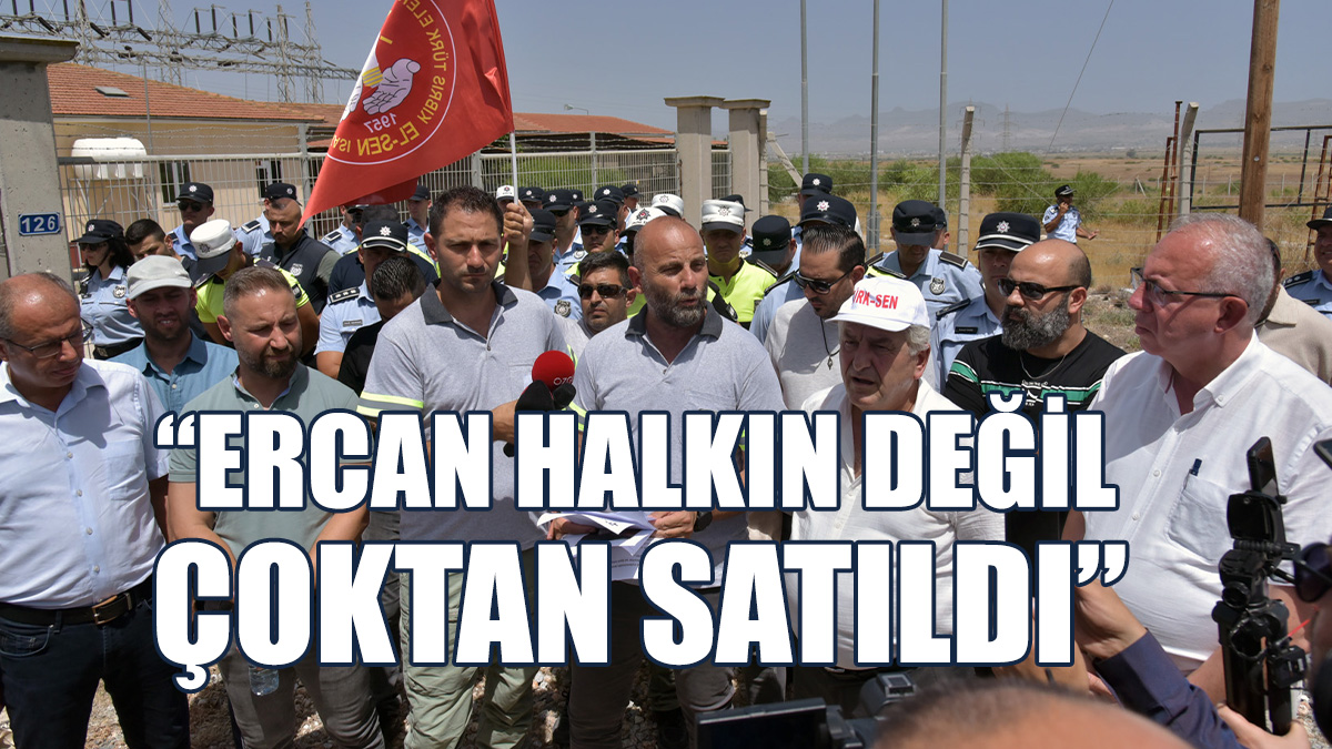 EL-SEN, Ercan Terminali'ni Besleyen 22 KWA'lık Hattı Kesmek İstedi