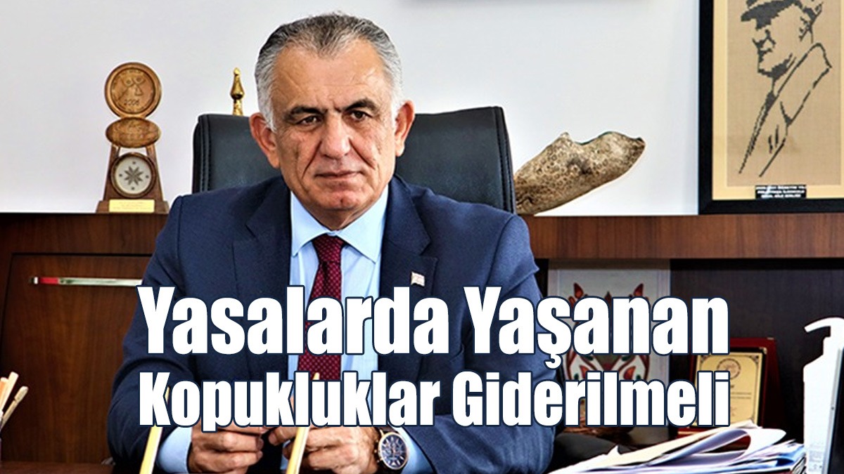 Çavuşoğlu: Yasalarda Yaşanan Kopukluklar Giderilmeli