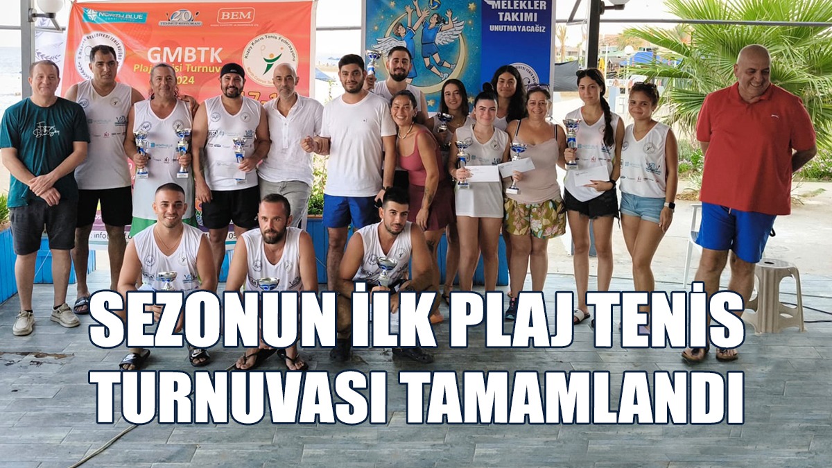 2024 Plaj Tenis Turnuvası Tamamlandı