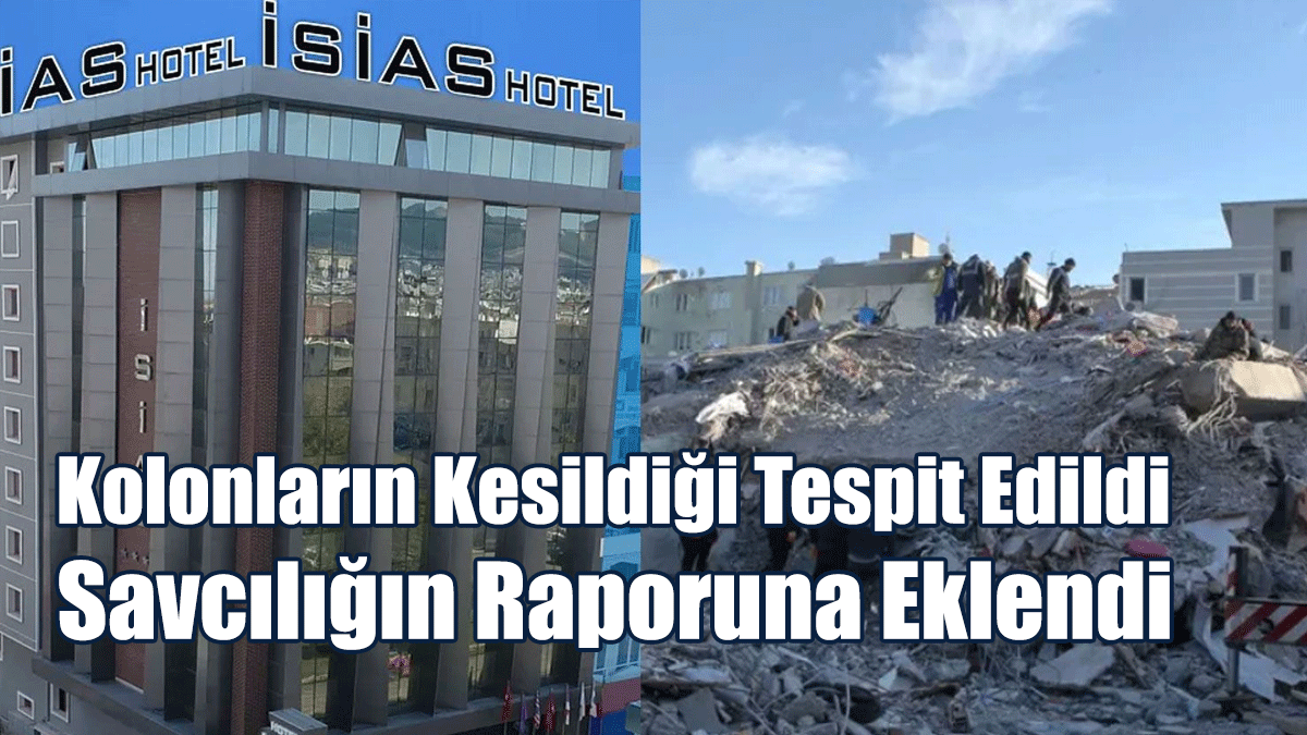 Kolonların Kesildiği Tespit Edildi, Savcılığın Raporuna Eklendi