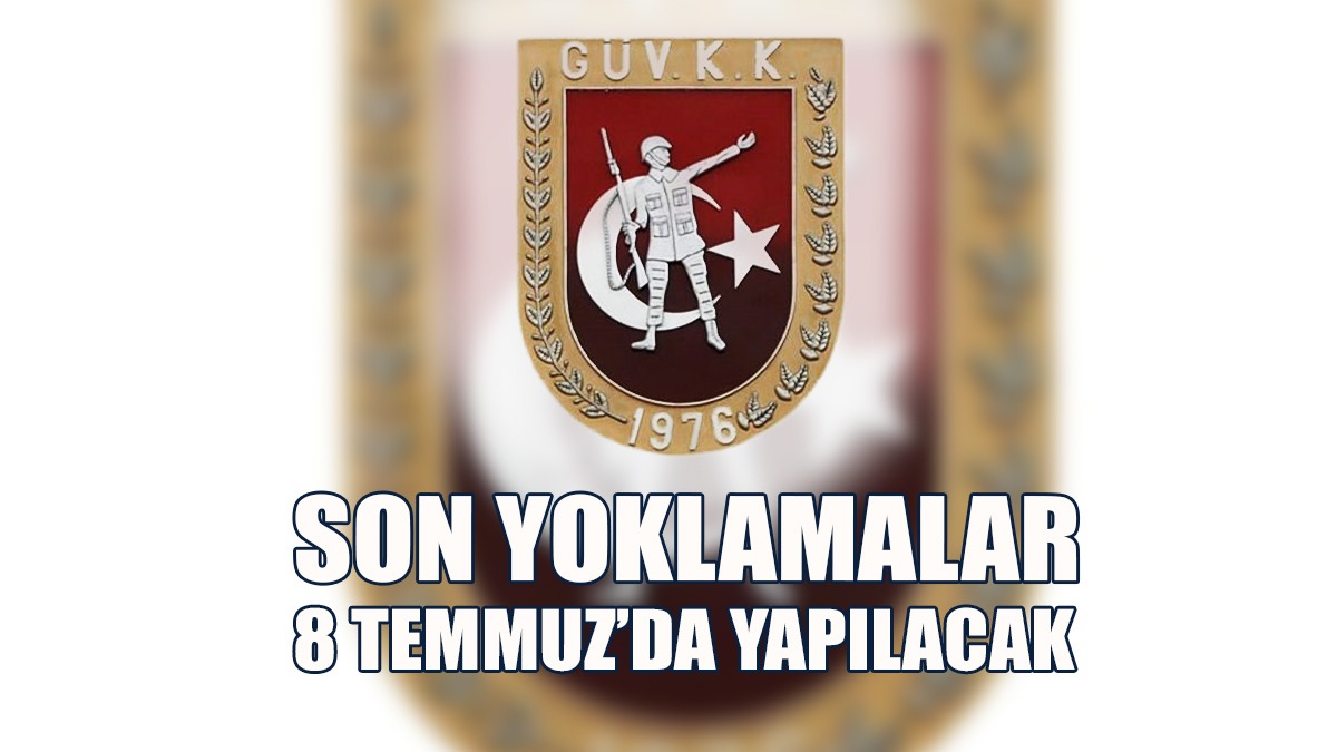 Güvenlik Kuvvetleri Komutanlığı'ndan Duyuru!