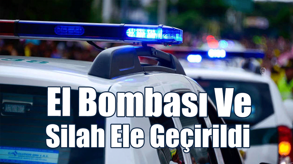 Yer: Güney Kıbrıs.... El Bombası Ve Silah Ele Geçirildi