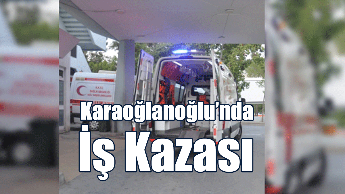 İşçi, Sol Kolundan Ciddi Şekilde Yaralandı