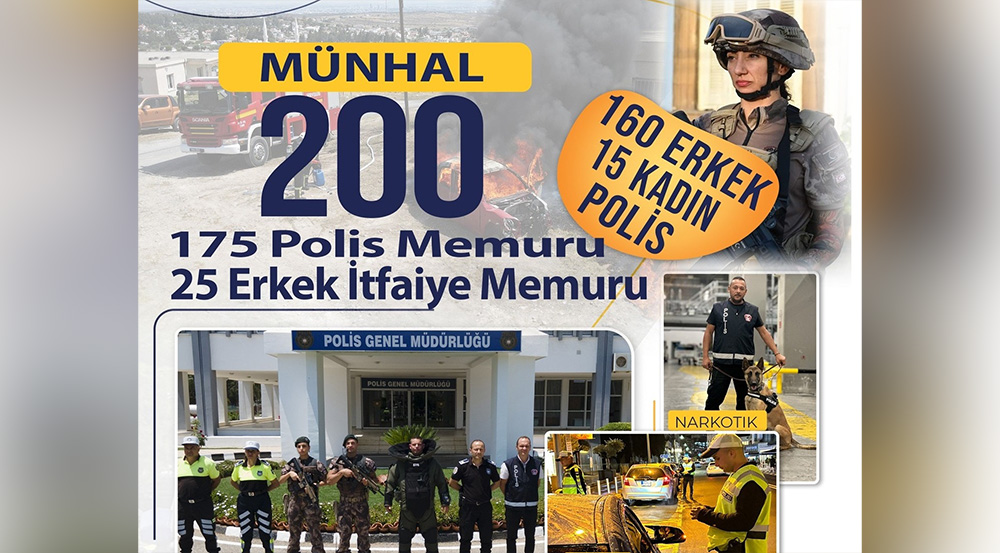 Polis ve itfaiye memuru münhali işlemleri devam ediyor