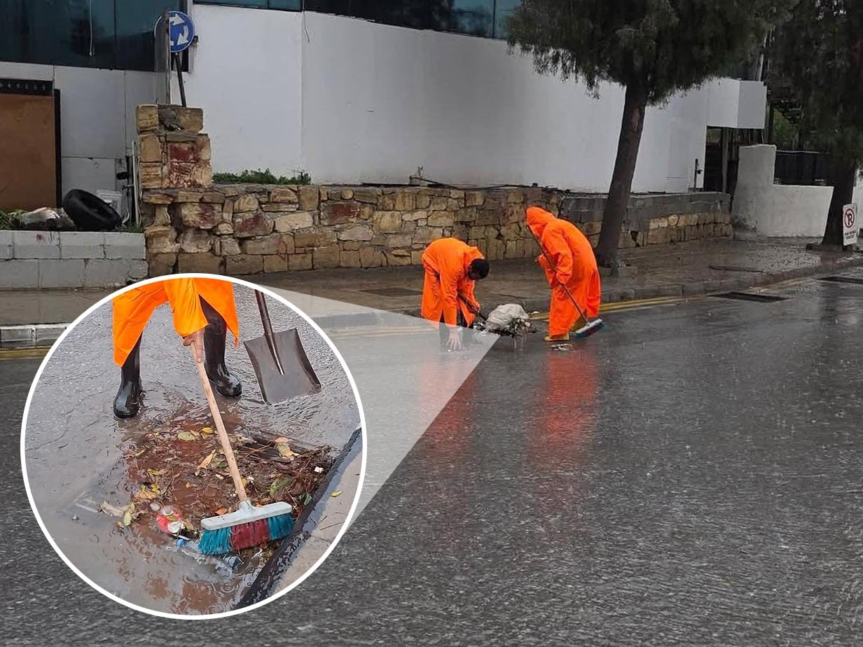 Gazimağusa Belediyesi, kent genelinde olumsuz bir durumun yaşanmadığını bildirdi