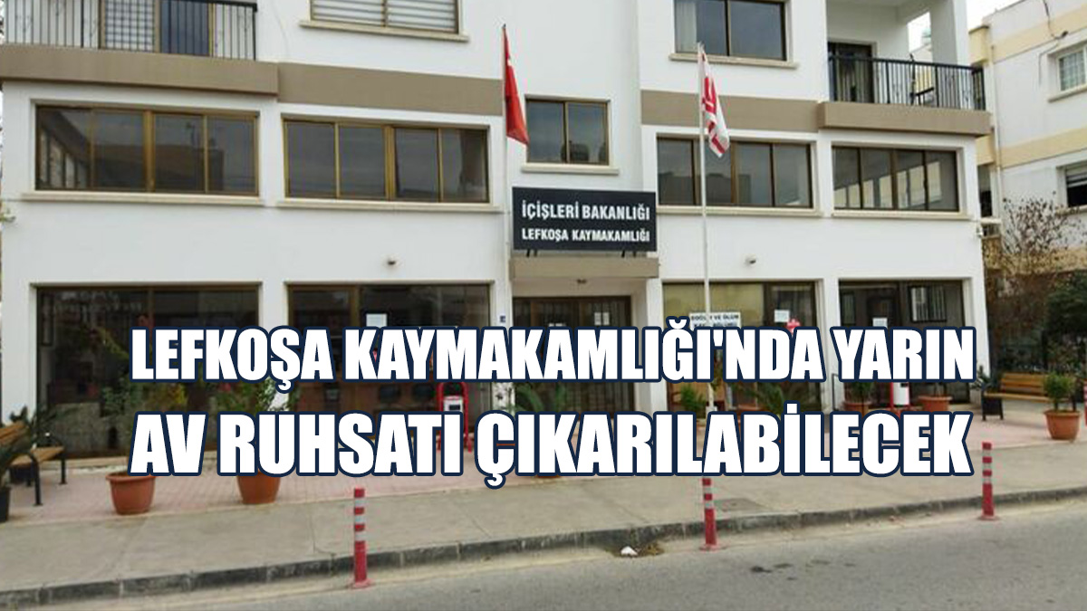 Ateşli Silah Ruhsatları Bölümü Yarın Saat 12.00'ye Kadar Açık