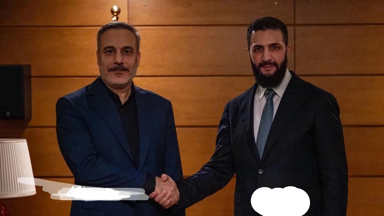 Fidan ve Şara Antalya'da bir araya geldi