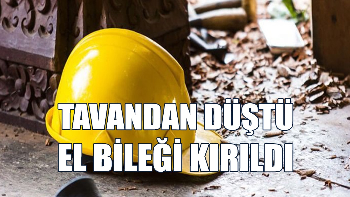 Alaniçi'nde İş Kazası....