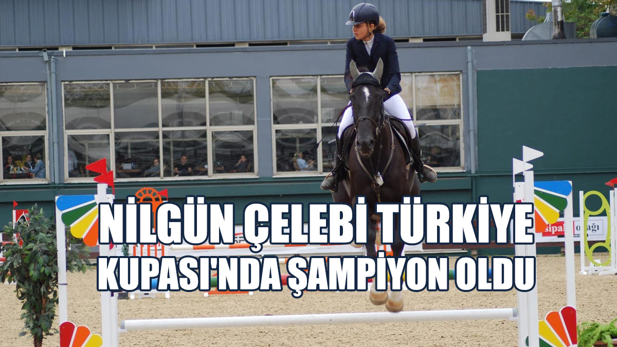 Çelebi, Escobar Z İsimli Atıyla Yaptığı Performansla Şampiyonluğu Elde Etti