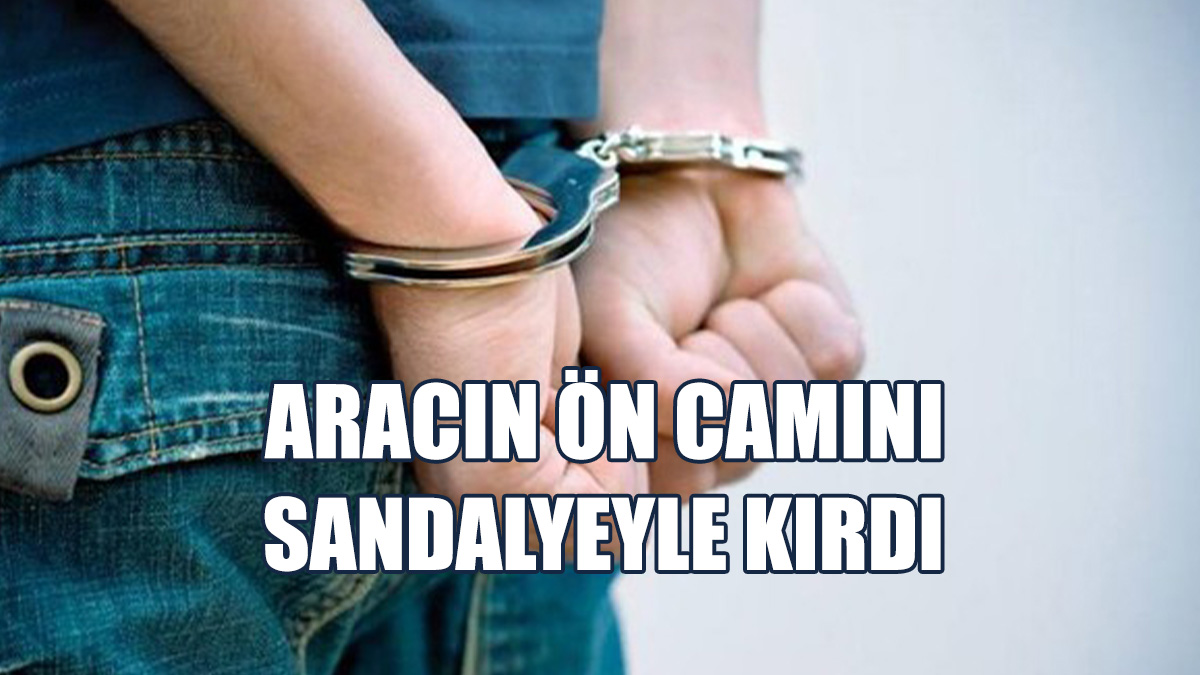 Lefkoşa’da Bir Aracın Ön Camını Kıran Kişi Tutuklandı