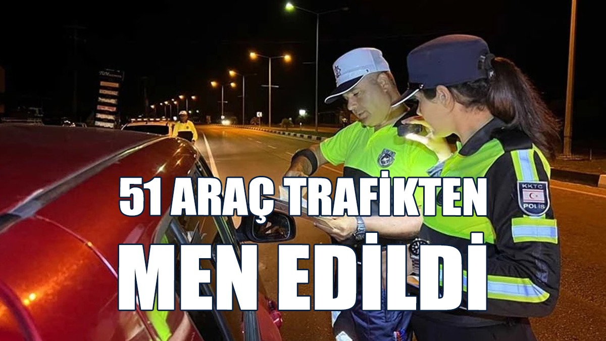 46 Sürücü Rapor Edildi