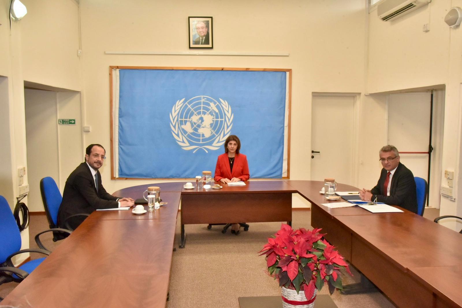 Erhürman-Holguin-Hristodulidis 3'lü görüşmesi tamamlandı