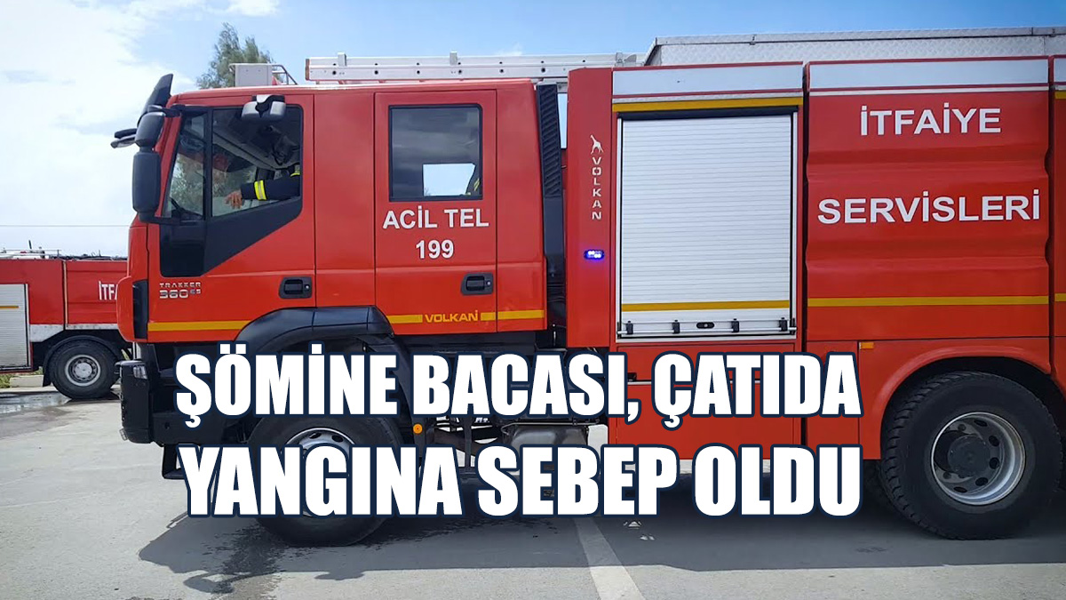 Çatalköy'de Yangın...