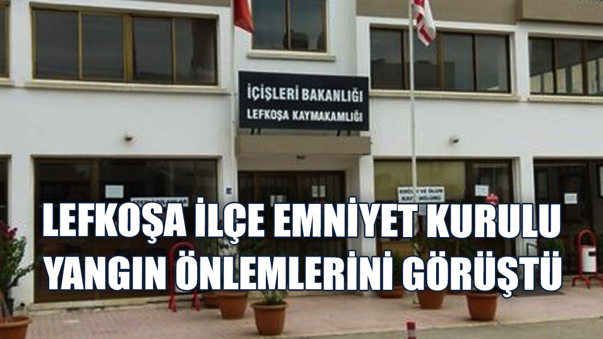 Alınacak Önlemler Kararlaştırıldı...