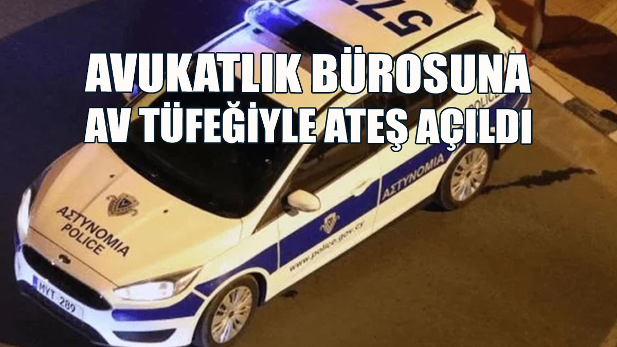 Baf’ta Avukatlık Bürosuna Av Tüfeğiyle Ateş Açıldı