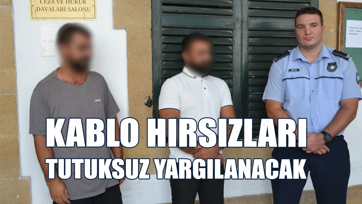 Hırsızlık Zanlıları Teminatla Serbest