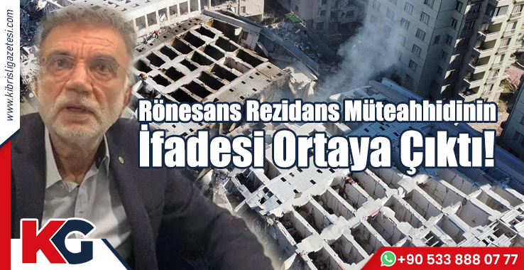 Rönesans Rezidans Müteahhidinin İfadesi Ortaya Çıktı!