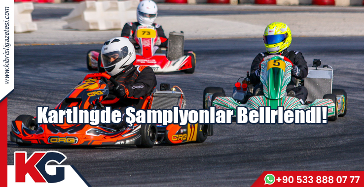 Kartingde Şampiyonlar Belirlendi!