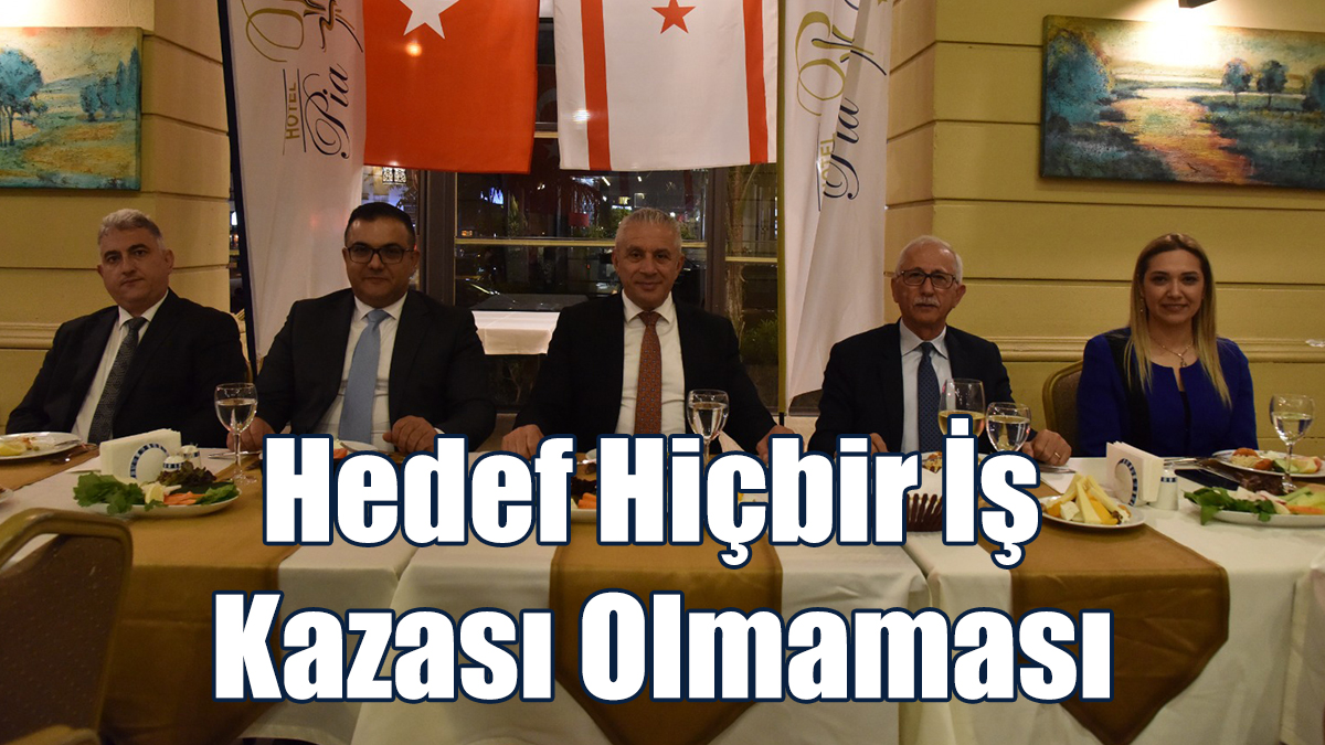 Taçoy: Hedef Hiçbir İş Kazası Olmaması